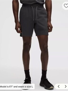 lululemon athletica Zeroed In Linerlsss shorts 7”